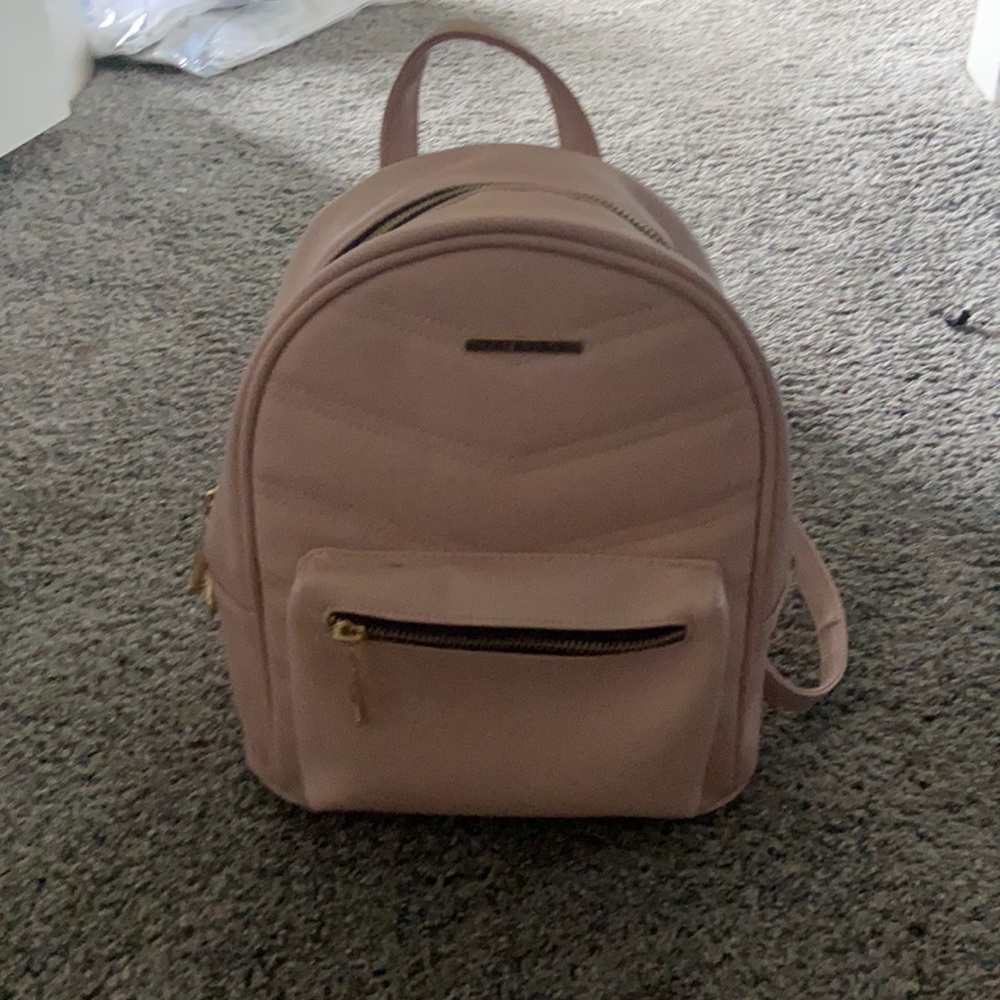 pink mini backpack
